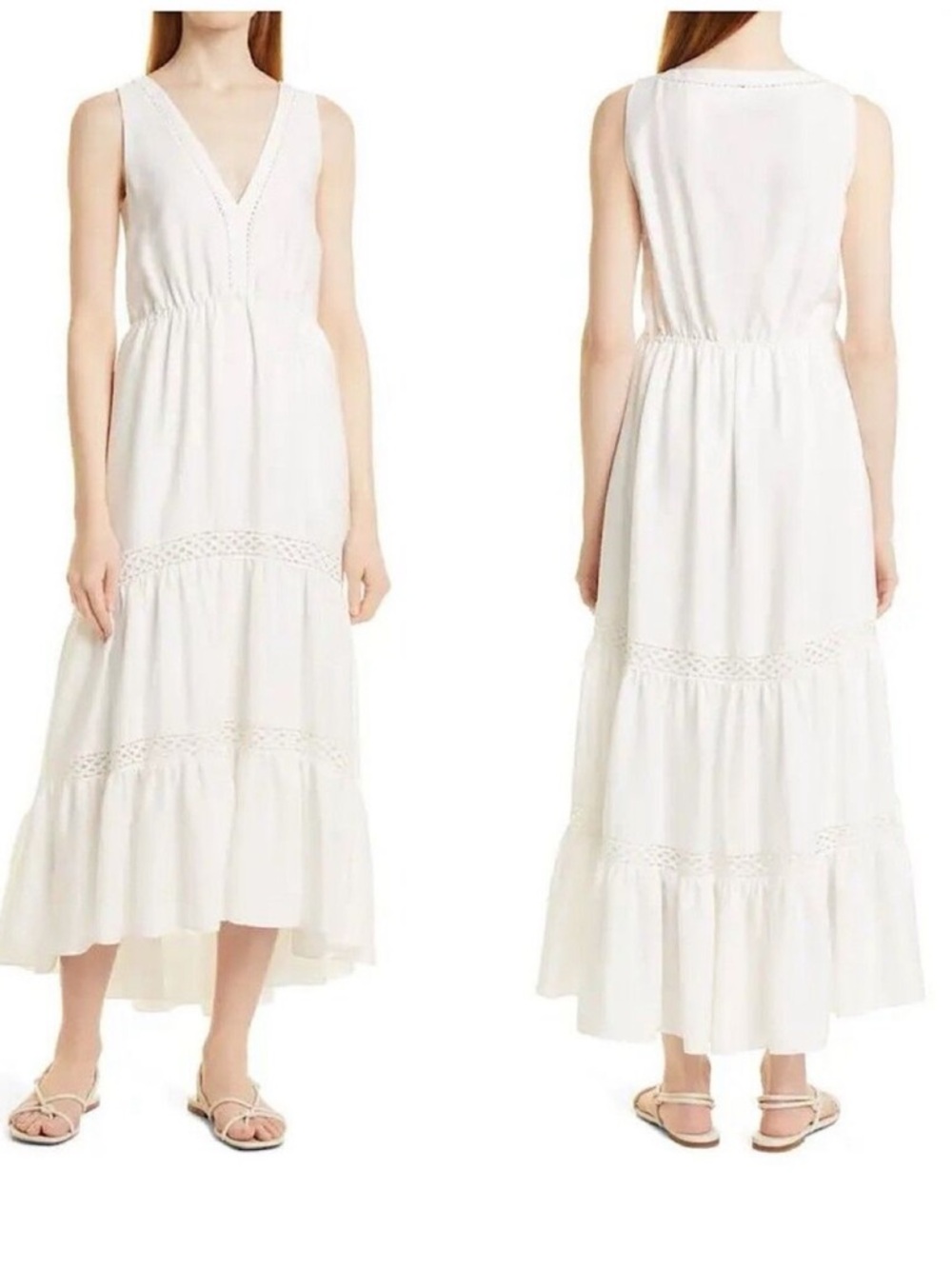 Kobi halperin Claudette Sleeveless V-Neck Maxi Dress